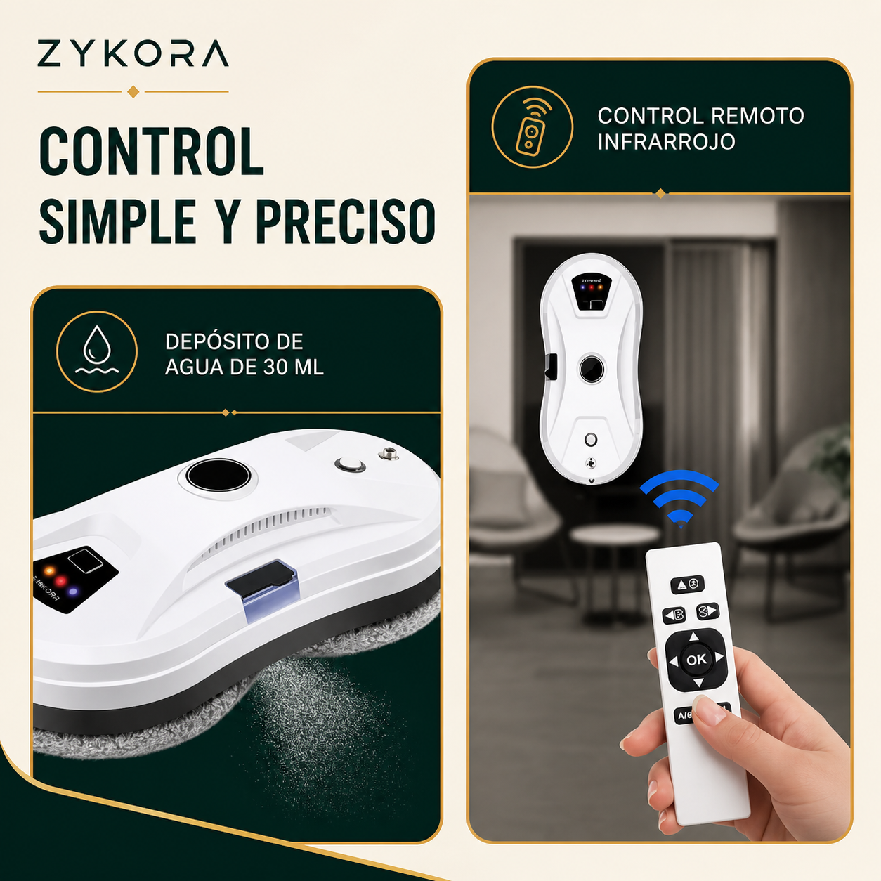 Robot Limpia Vidrios Inteligente | Limpieza Automática de Ventanas