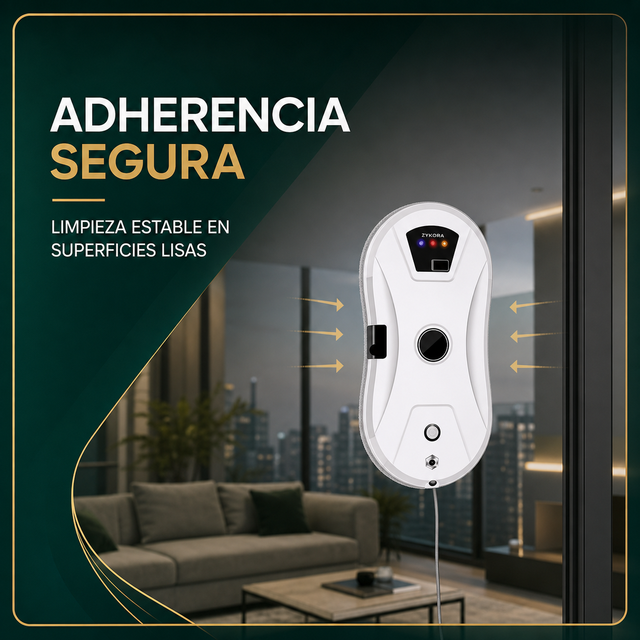 Robot Limpia Vidrios Inteligente | Limpieza Automática de Ventanas