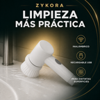 Cepillo eléctrico en uso, inalámbrico y recargable USB