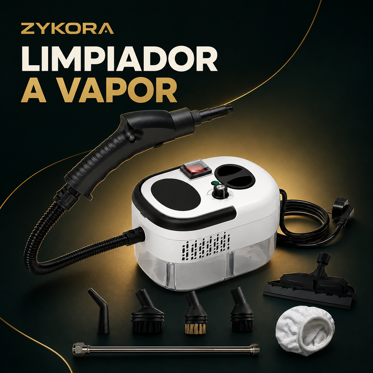 Limpiador a Vapor Portátil 2500W