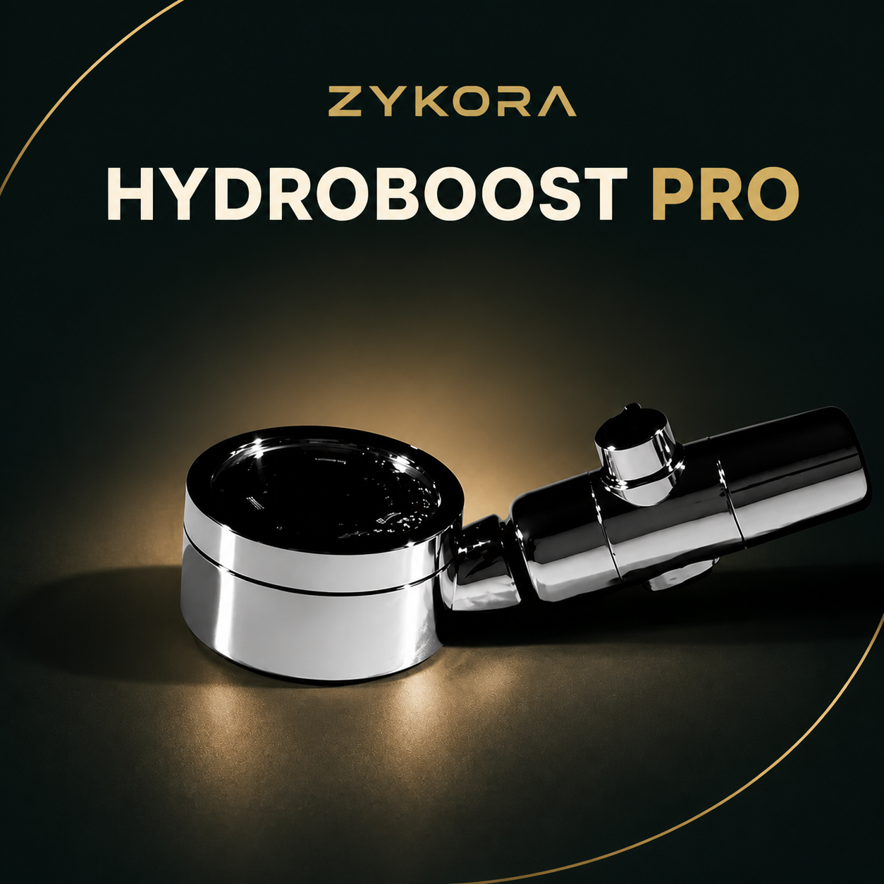Cabezal de Ducha HydroBoost Pro de Alta Presión — portada ZYKORA